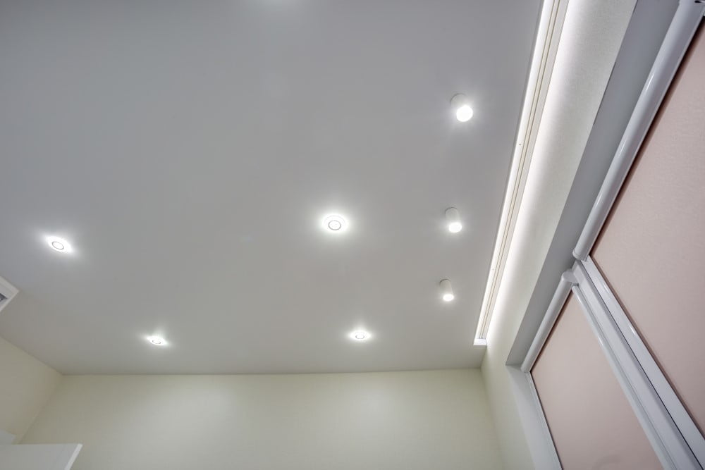 LED spots i loftet